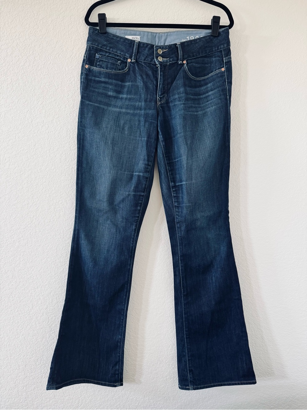 GAP 1969 Perfect Boot Dark Wash Denim